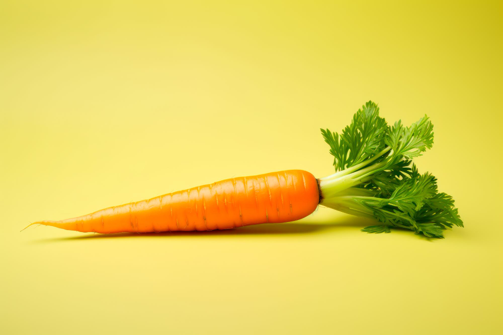 Carrot supports eye health and strengthens the immune system thanks to its beta carotene content.